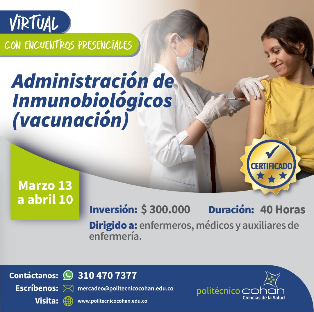 Administracion de inmunobiologicos-Publico general