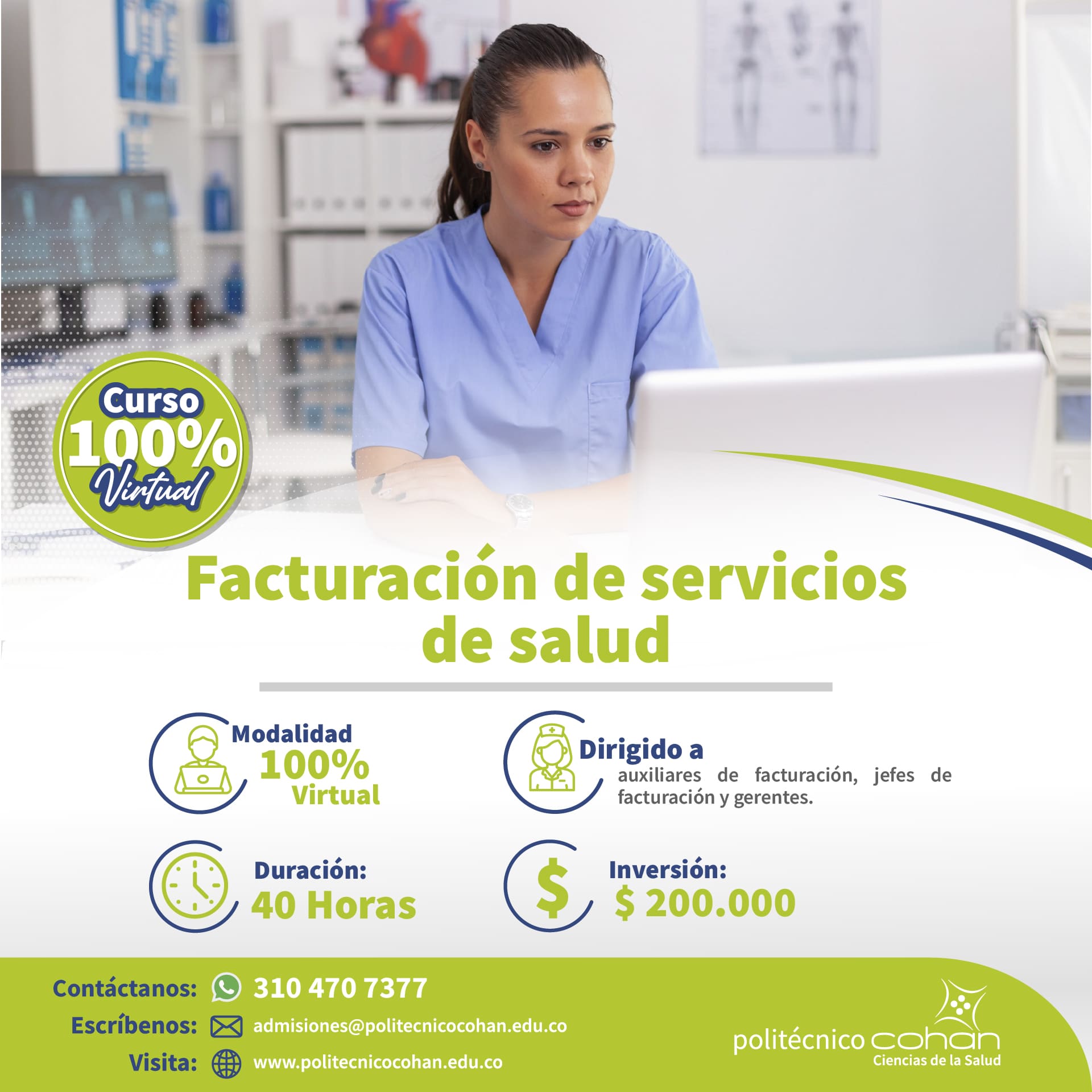 Facturación de servicios de salud - publico general