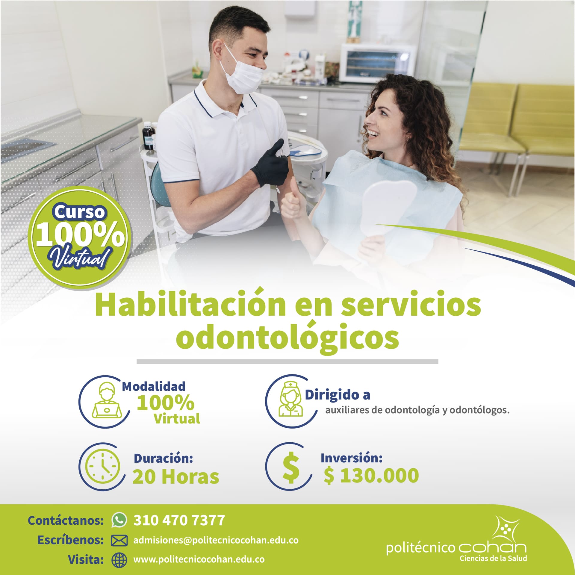 Habilitación en servicios odontológicos - publico general