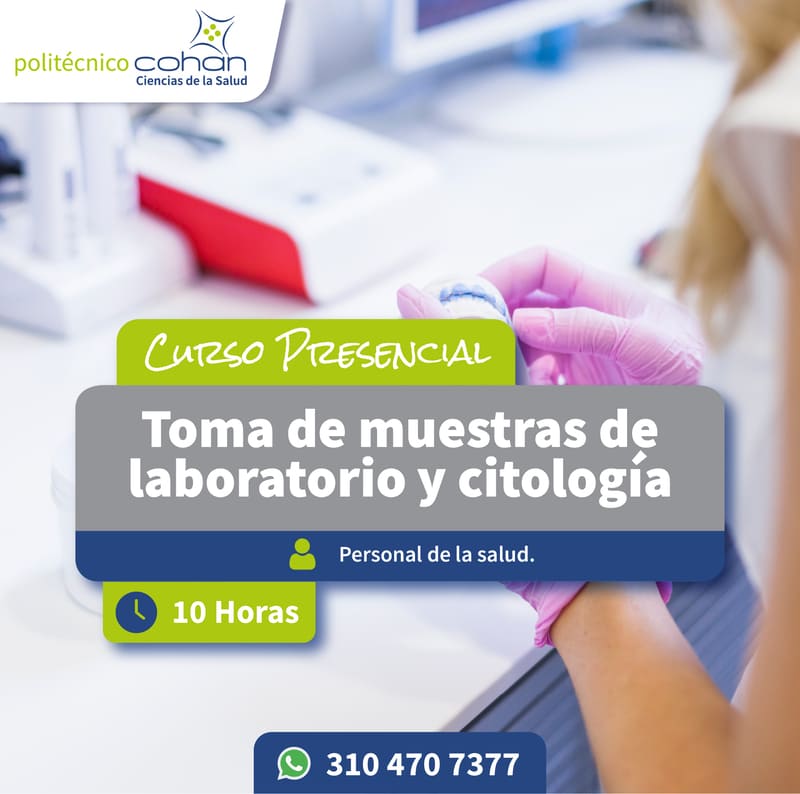 Toma de muestras de laboratorio y citología - Asociados