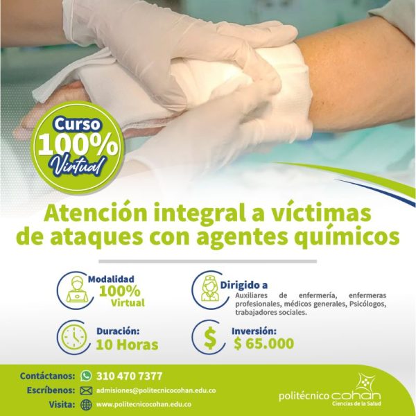 Atención Integral a Víctimas de Ataques con Agentes Químicos-Publico general